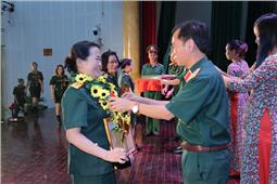 Phụ nữ Quân khu 1 tiếp nối truyền thống đoàn kết, sáng tạo, xứng danh Bộ đội Cụ Hồ